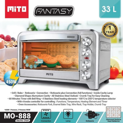 ME2008 - Mito Oven Listrik MO-888 Fantasy Low Watt